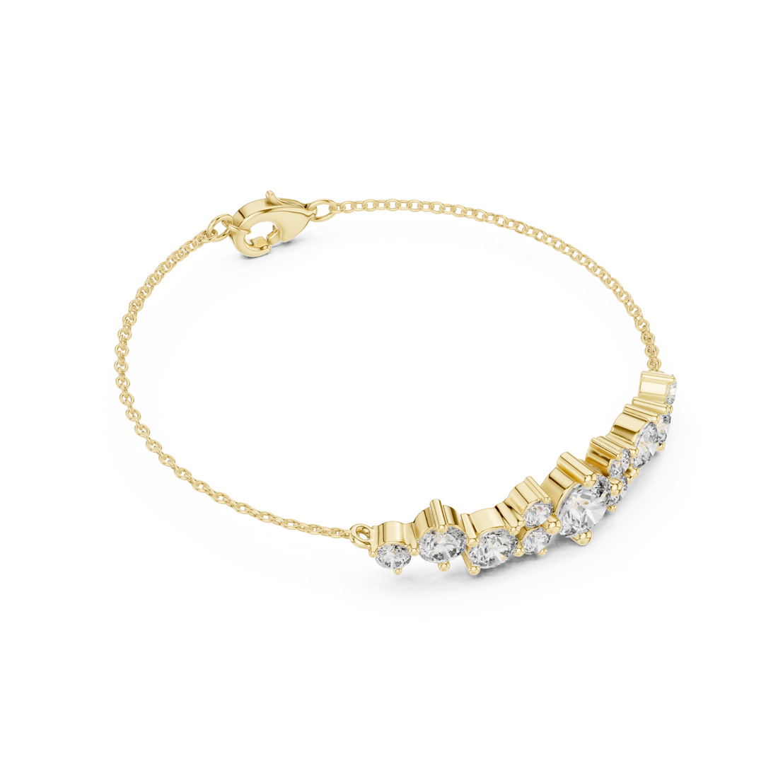 Gold Enchanting Whisper Light Bracelet Right View