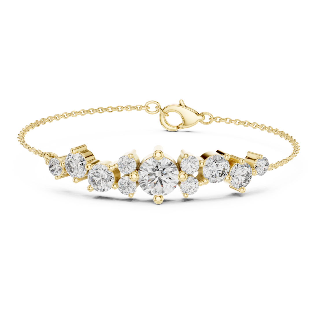Gold Enchanting Whisper Light Bracelet Right View