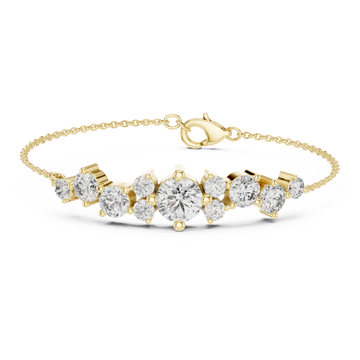 Gold Enchanting Whisper Light Bracelet Right View