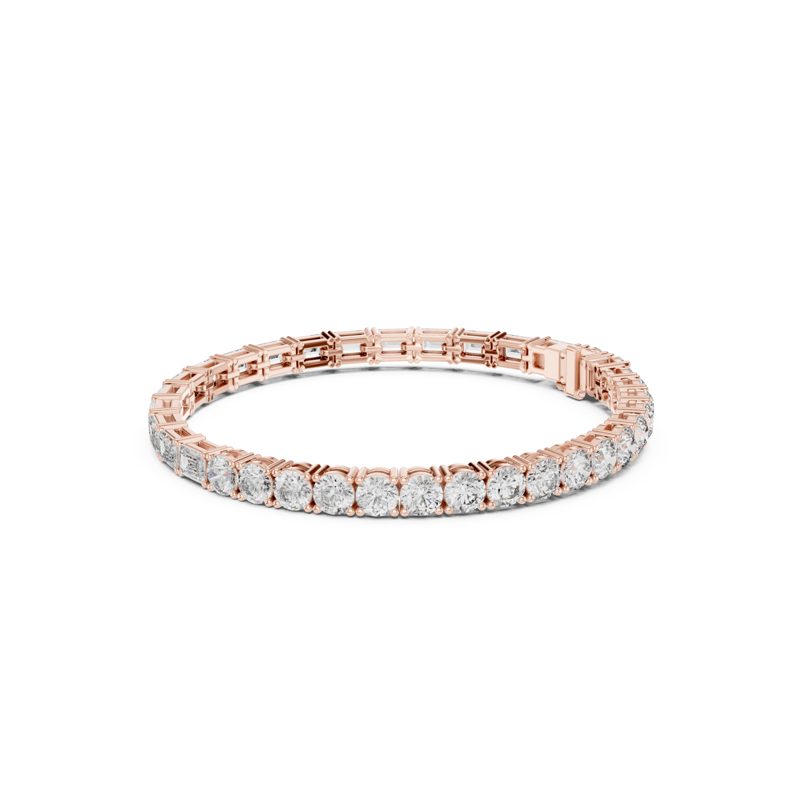  Rose Gold Twilight Enchantment Flex Bracelet Left View