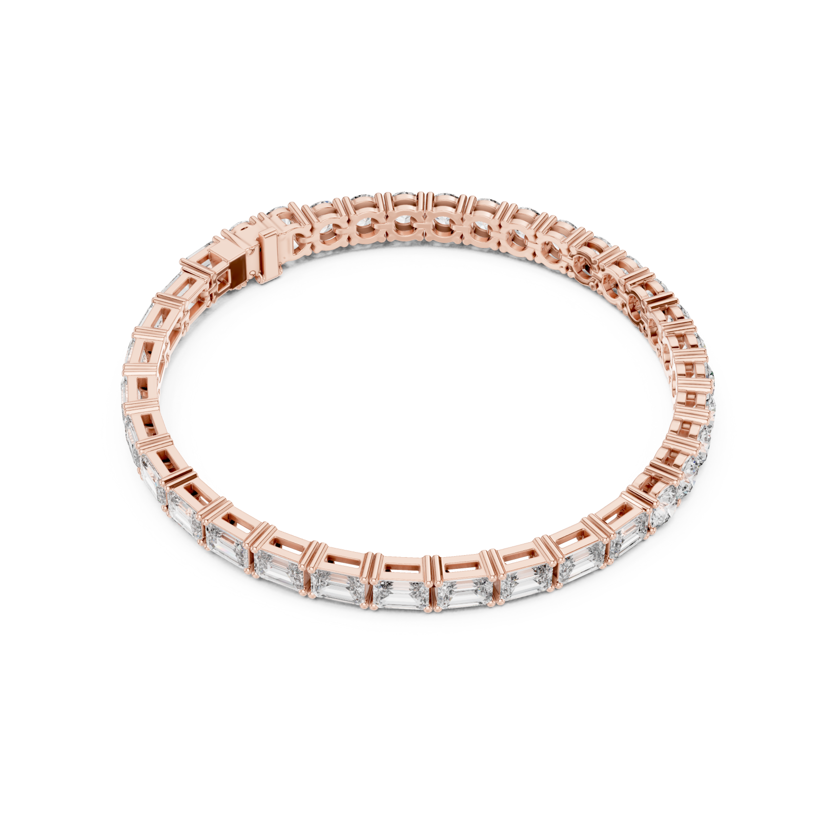  Rose Gold Twilight Enchantment Flex Bracelet Front View