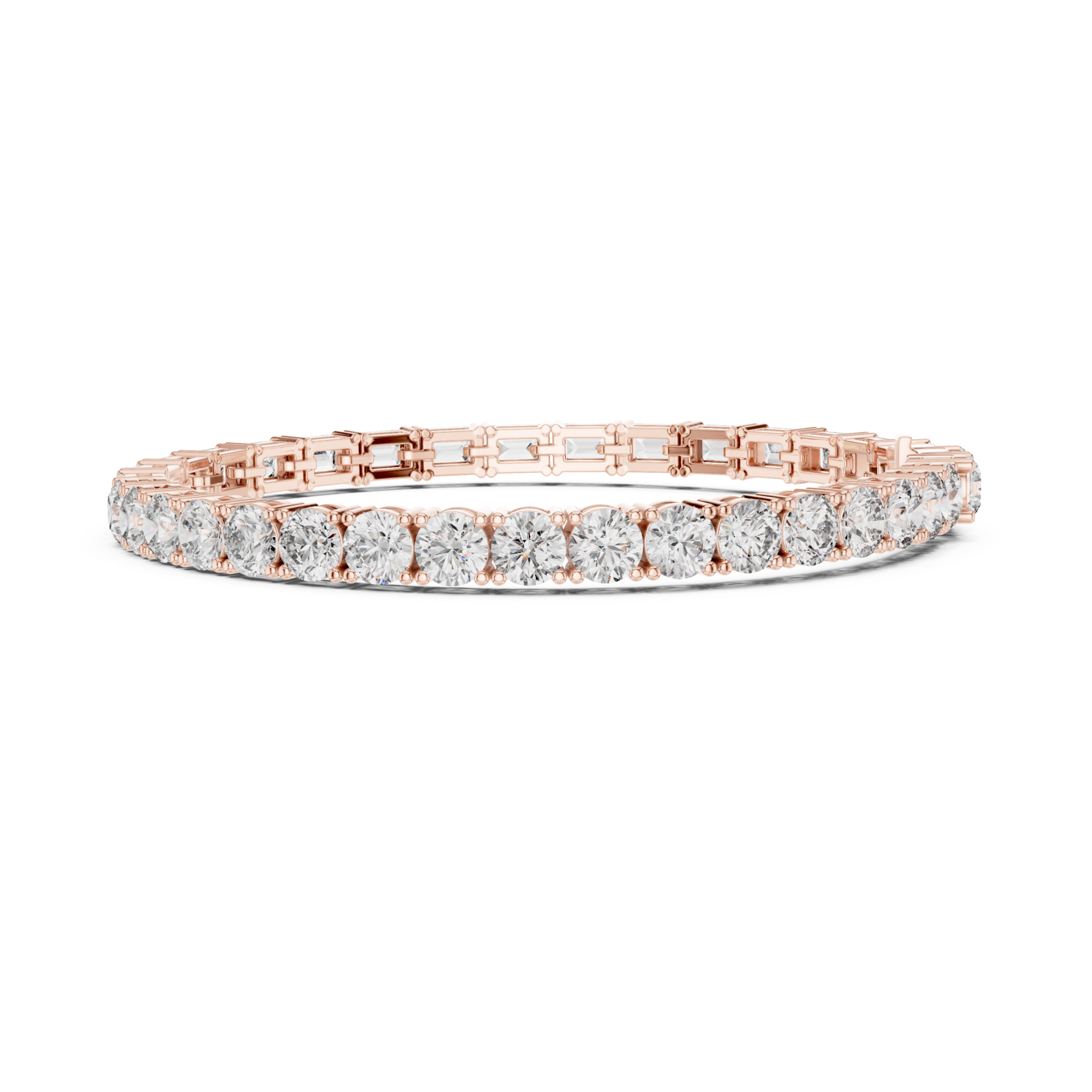  Rose Gold Twilight Enchantment Flex Bracelet Side View