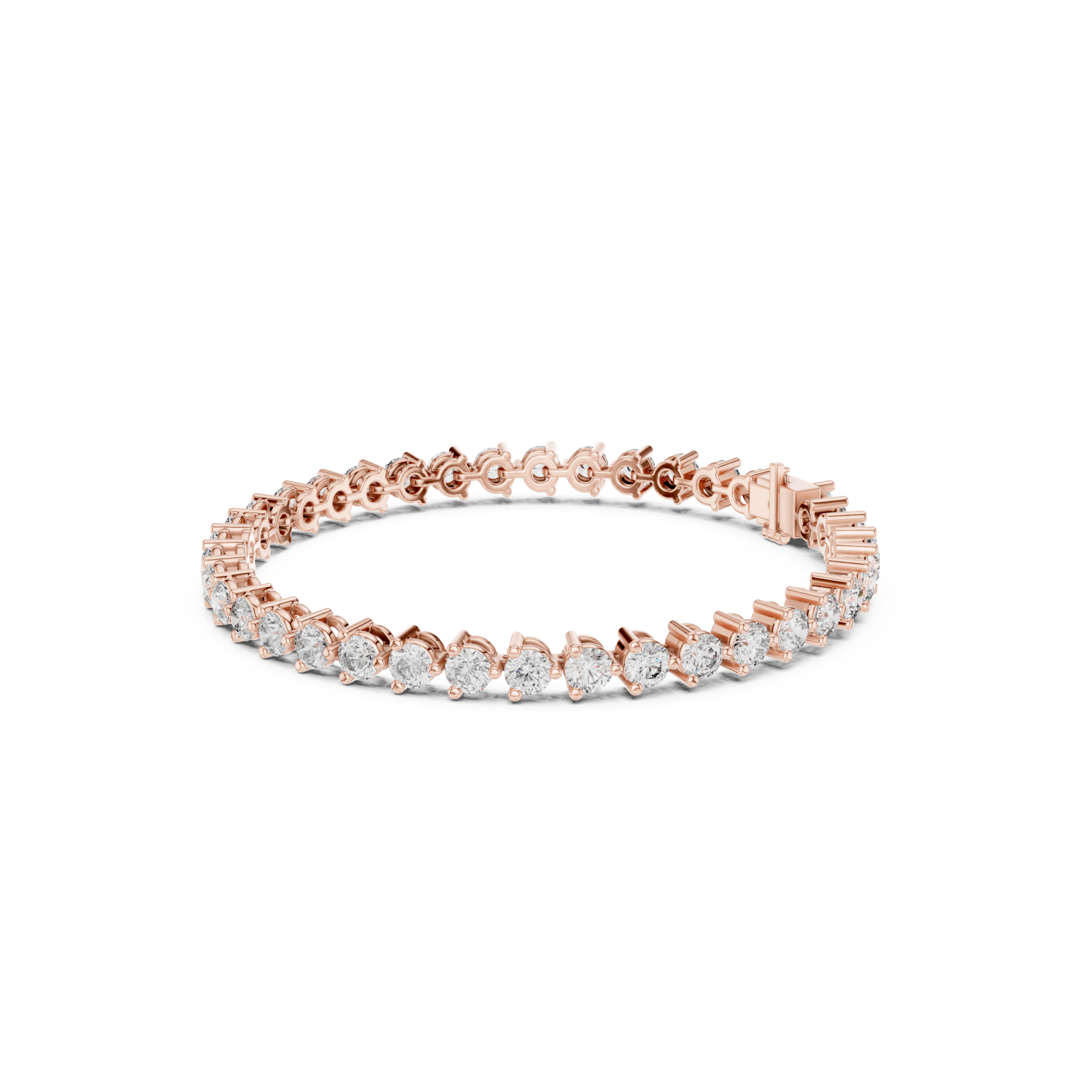  Rose Gold Midnight Radiance Bracelet Left View