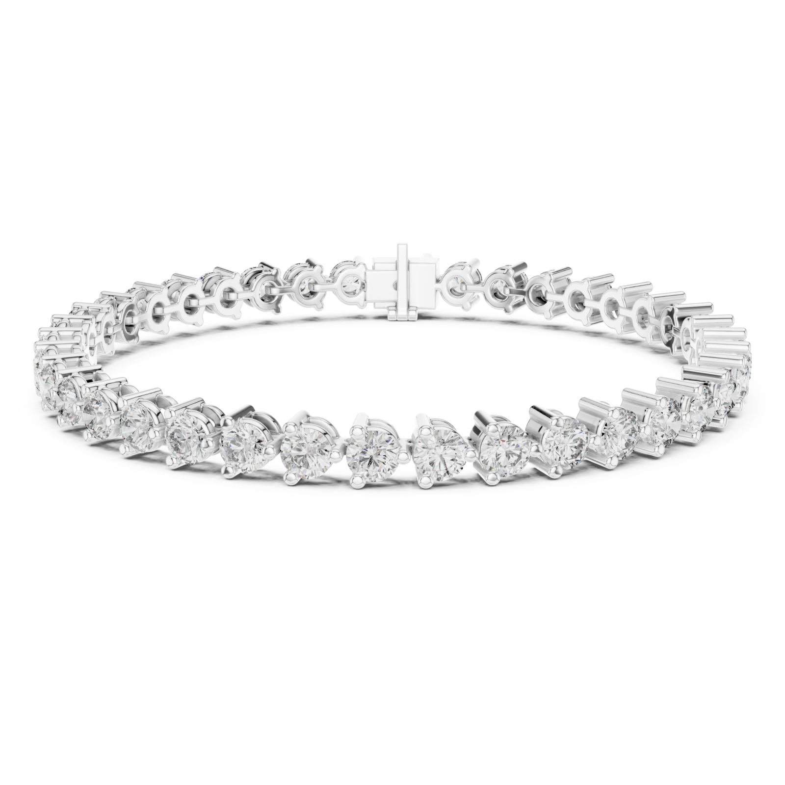  White Gold Midnight Radiance Bracelet Right View