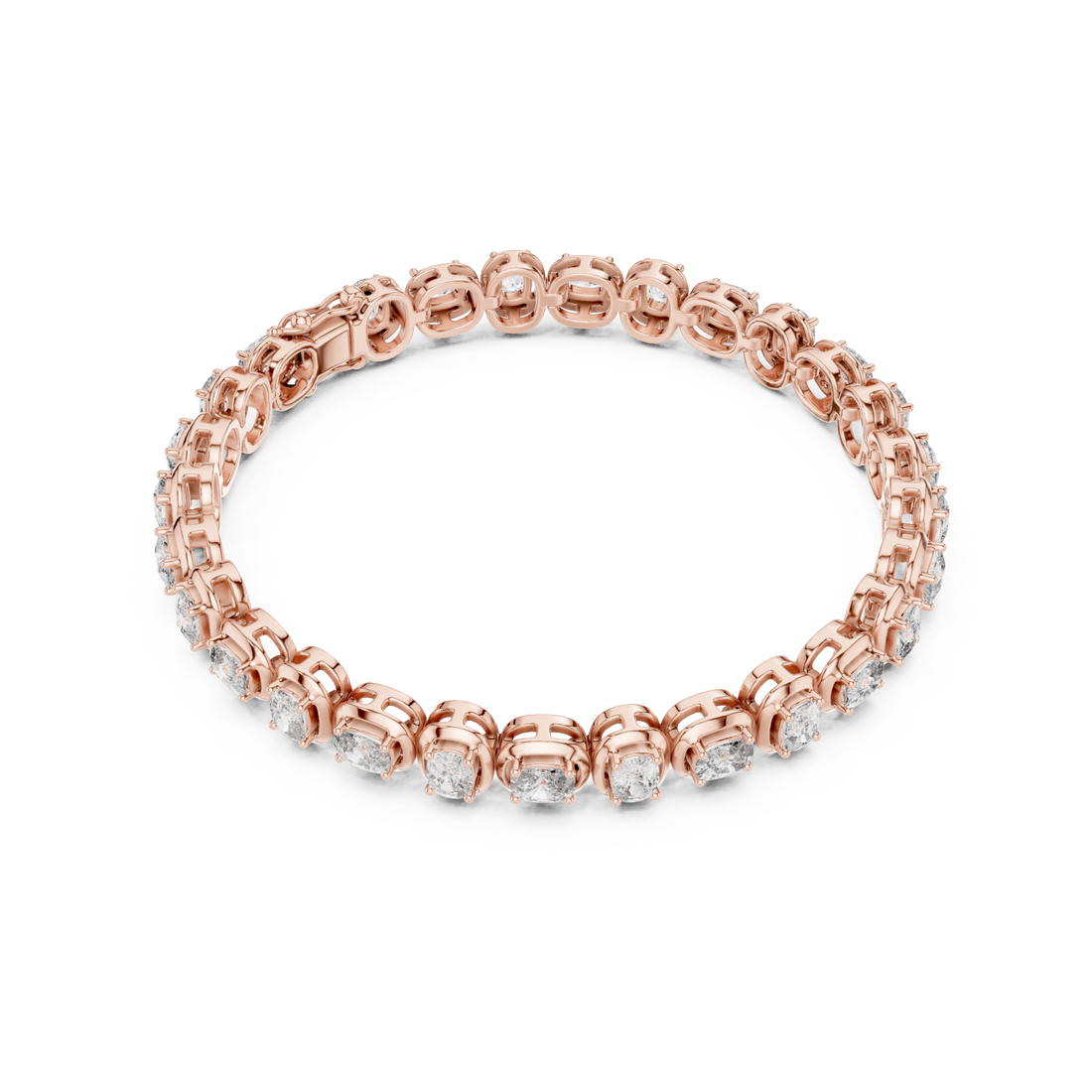  Rose Gold Celestial Oval Harmony Luxe Bracelet Right View