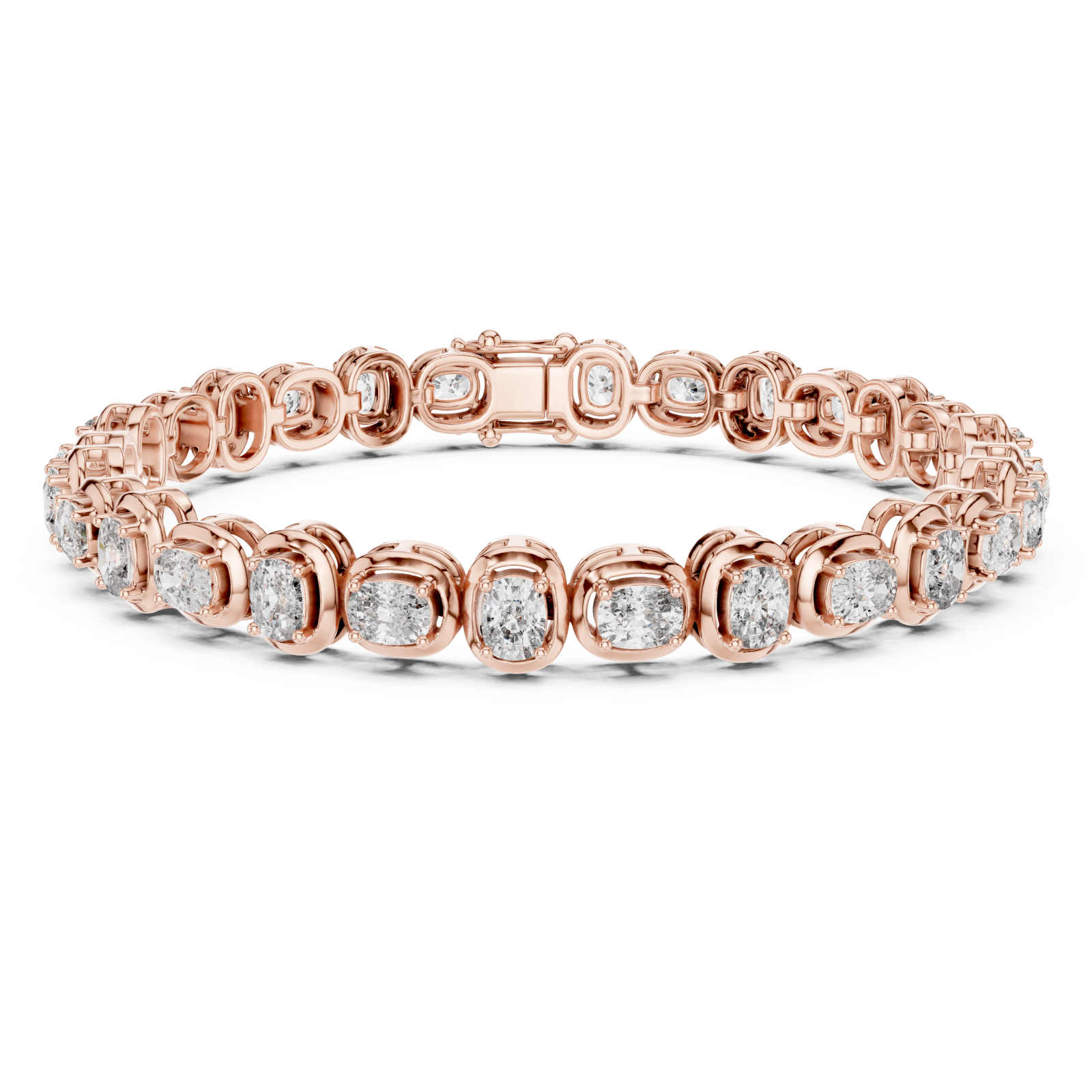  Rose Gold Celestial Oval Harmony Luxe Bracelet Right View