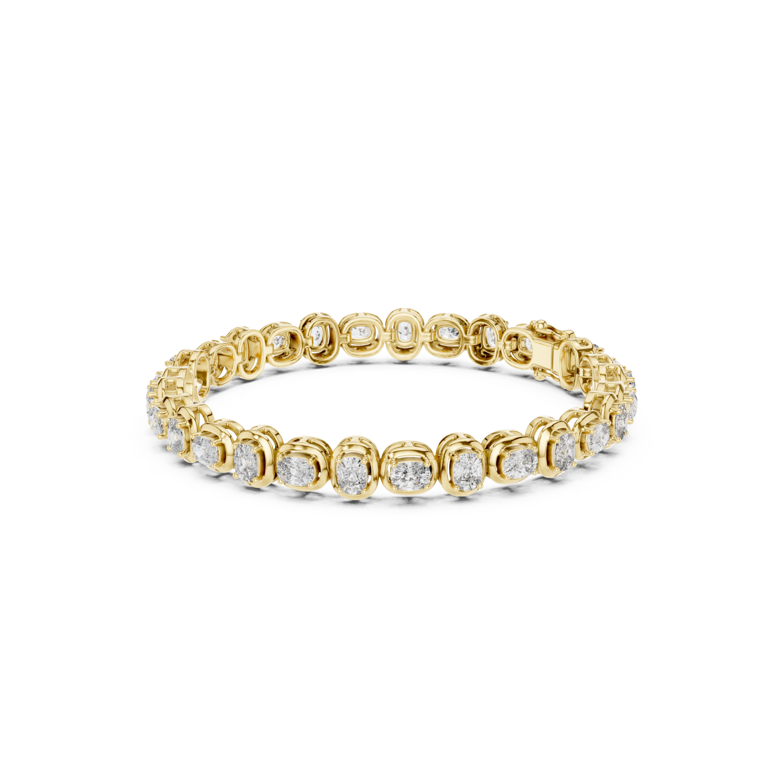  Gold Celestial Oval Harmony Luxe Bracelet Left View