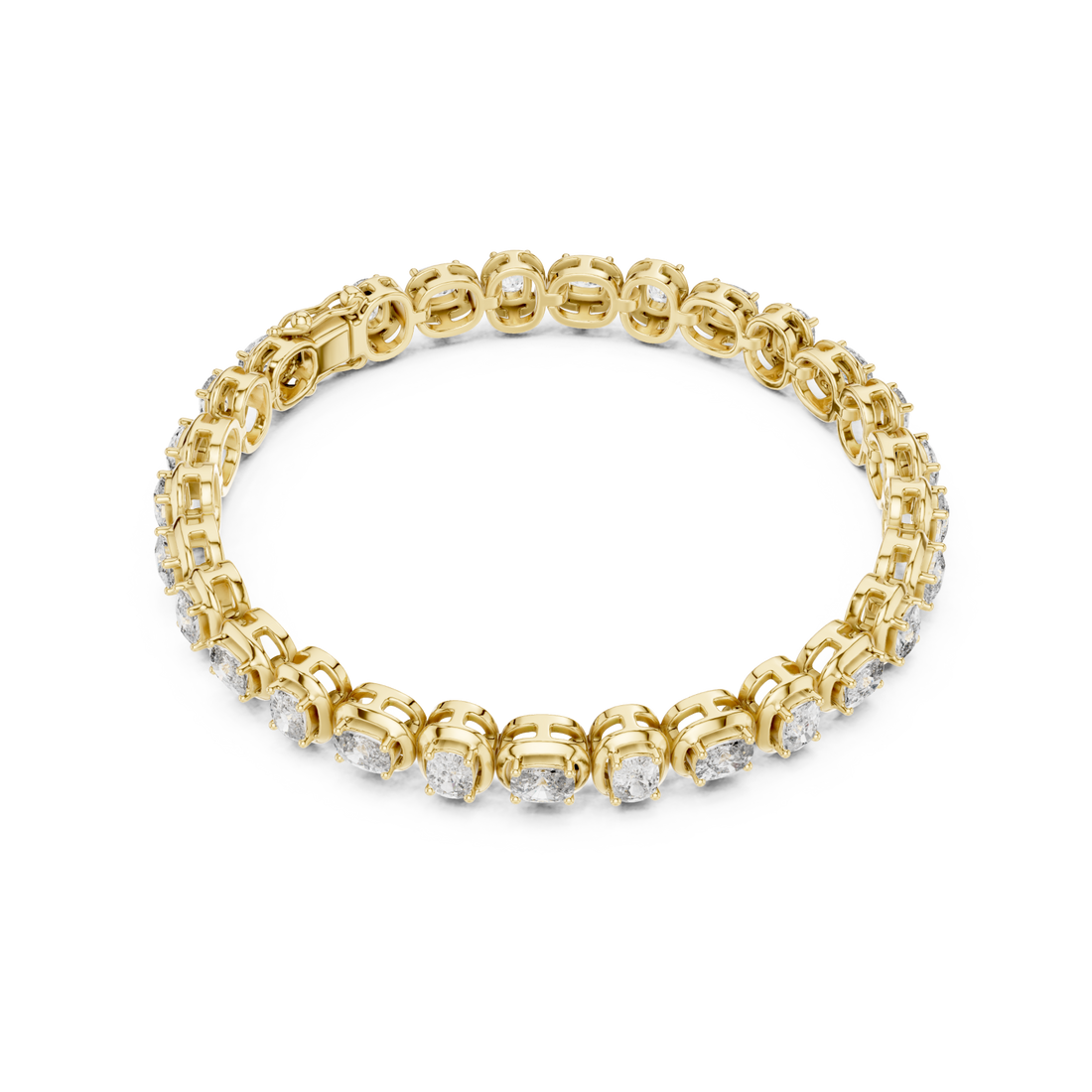 Gold Celestial Oval Harmony Luxe Bracelet Right View