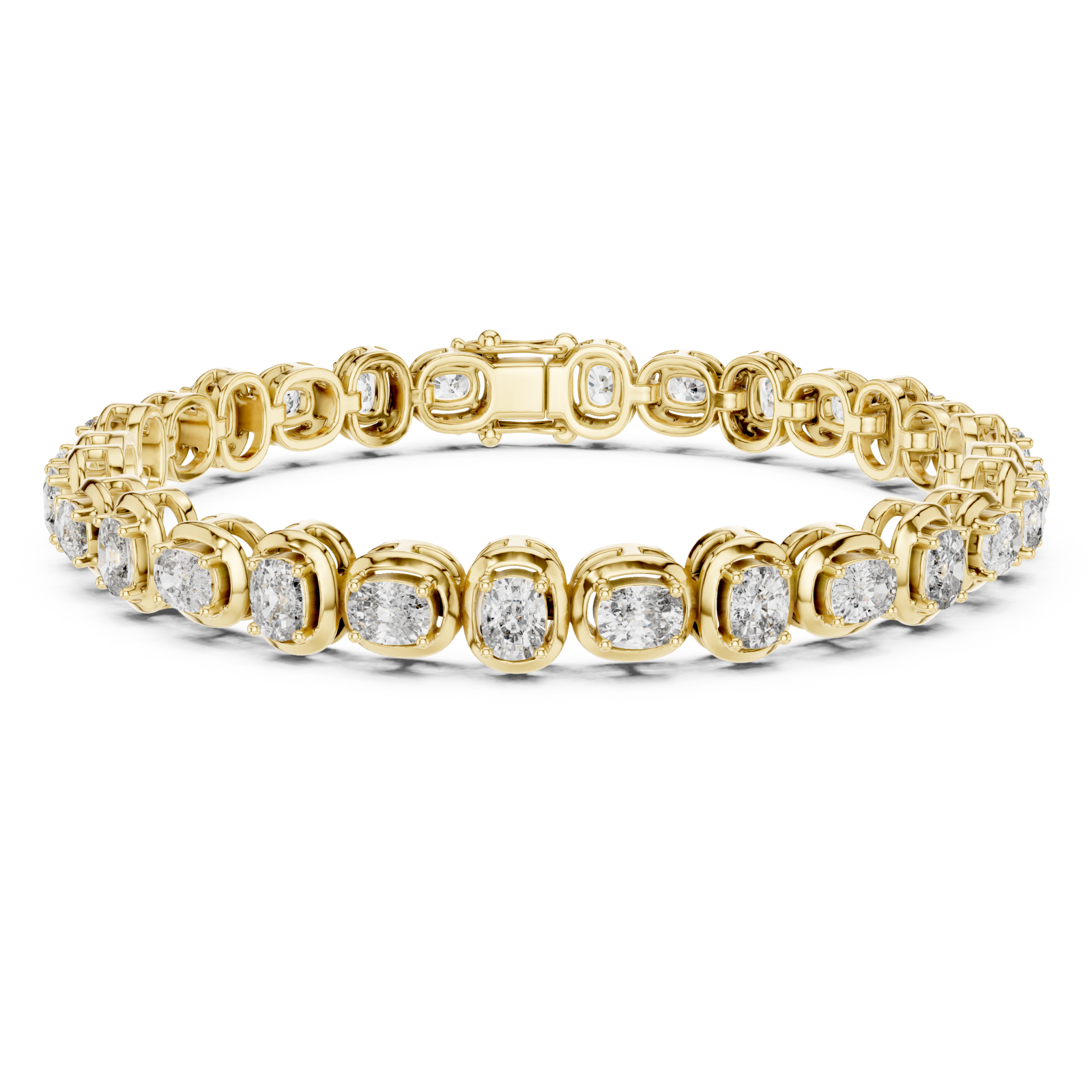 Gold Celestial Oval Harmony Luxe Bracelet Right View