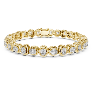 Gold Celestial Oval Harmony Luxe Bracelet Right View