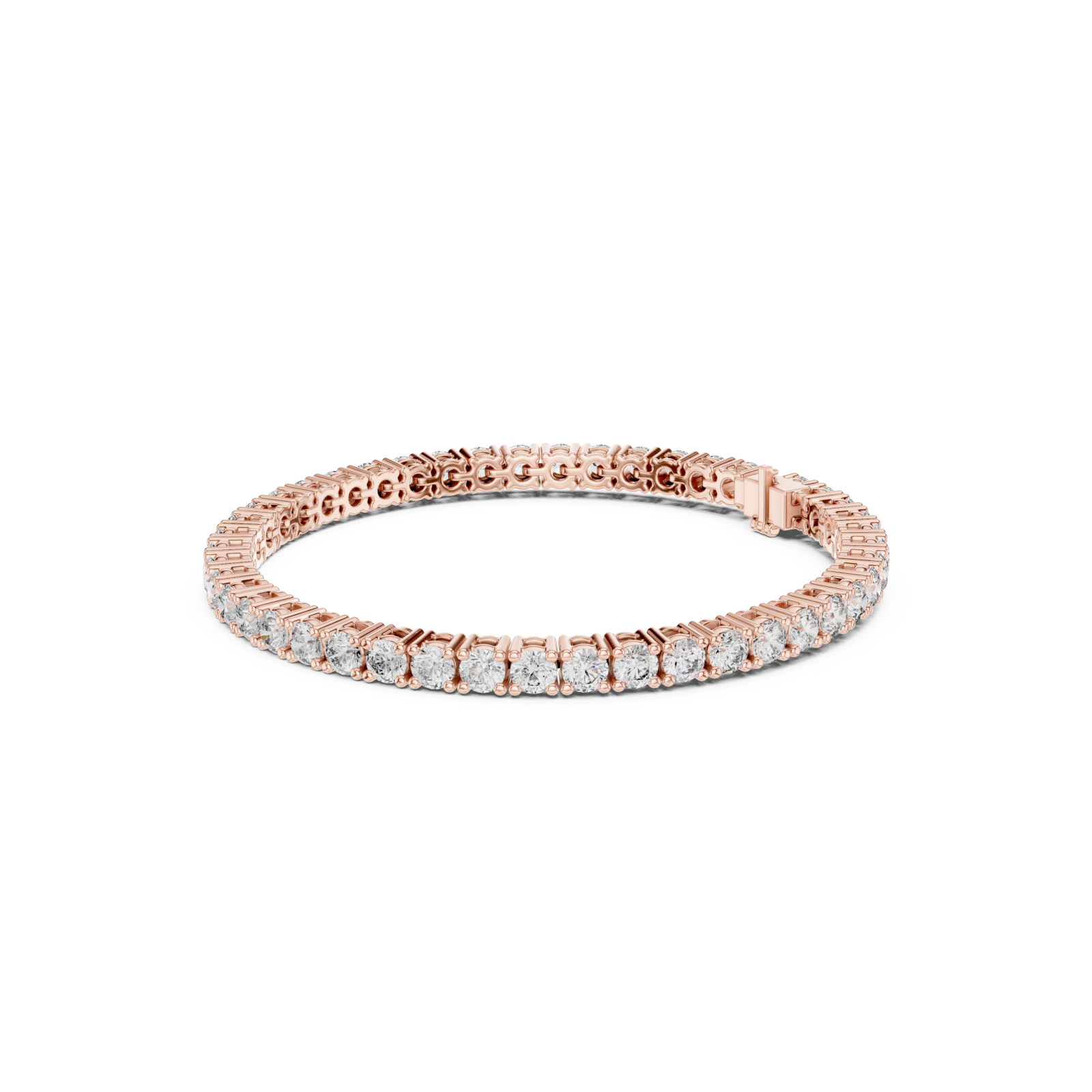  Rose Gold Vivid Grace Classic Luster Ensemble Bracelet Left View