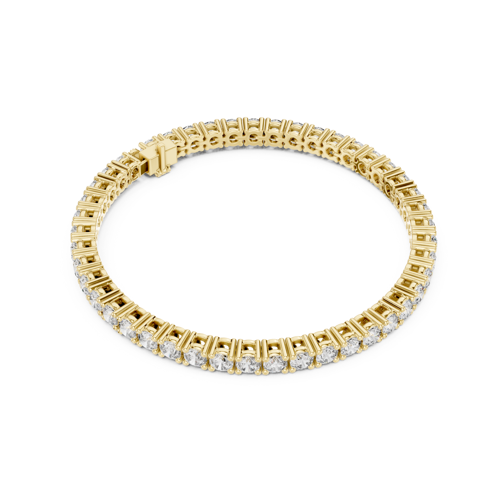  Gold Vivid Grace Classic Luster Ensemble Bracelet Front View