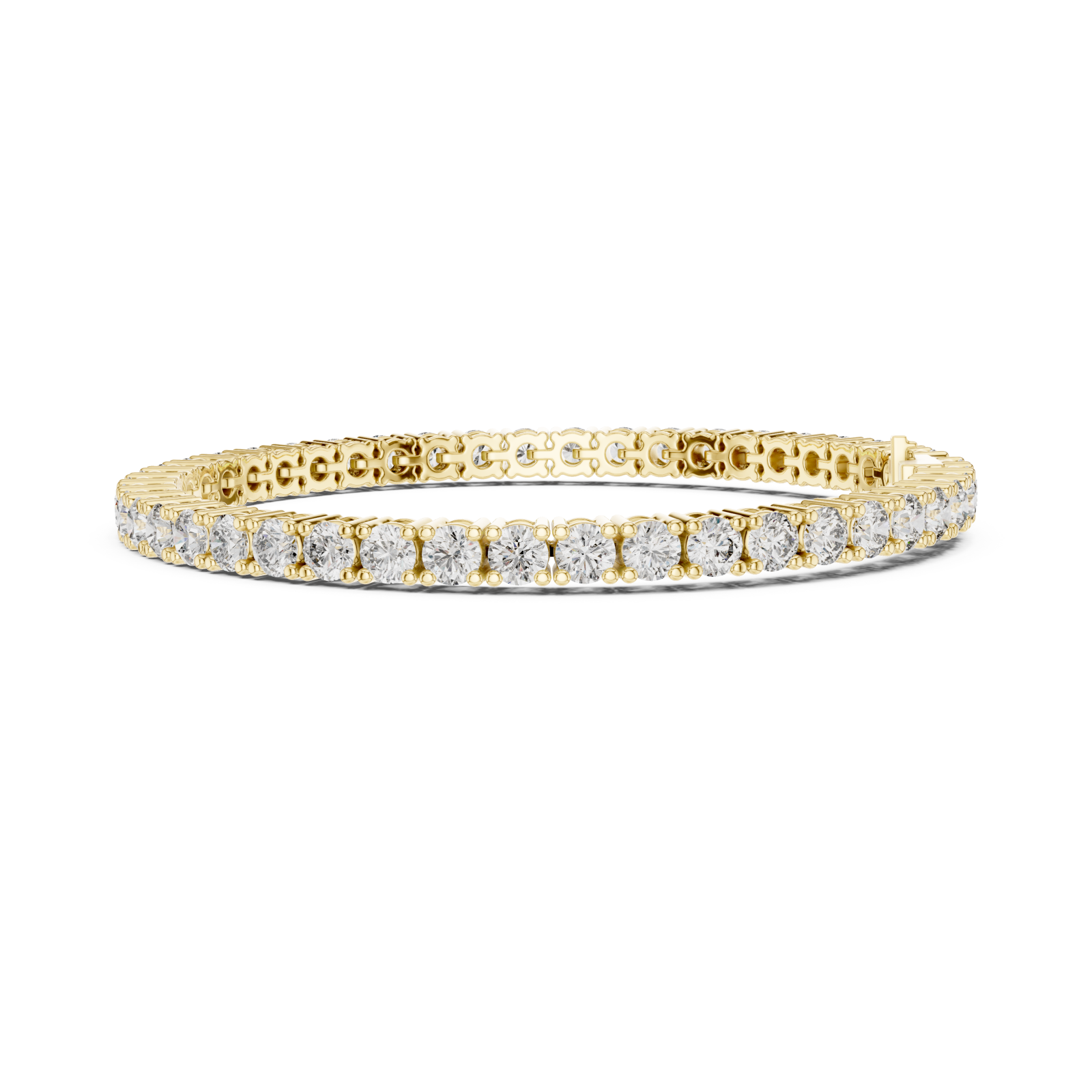  Gold Vivid Grace Classic Luster Ensemble Bracelet Side View