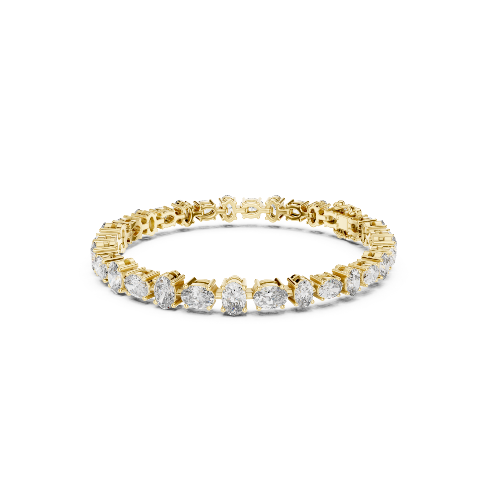 Gold Radiant Elegance Bracelet Left View