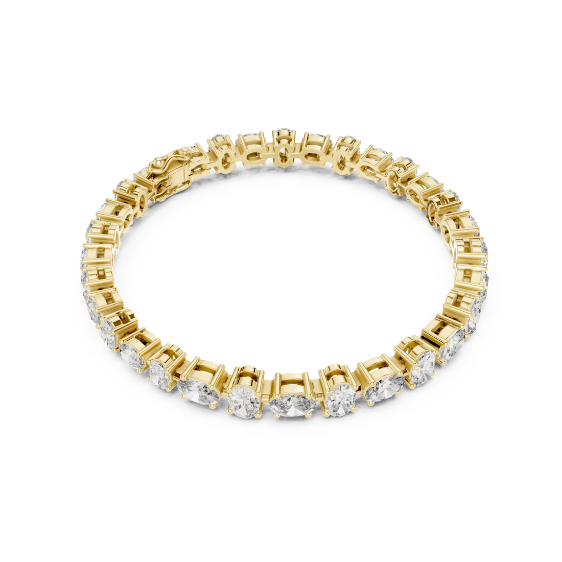 Gold Radiant Elegance Bracelet Right View
