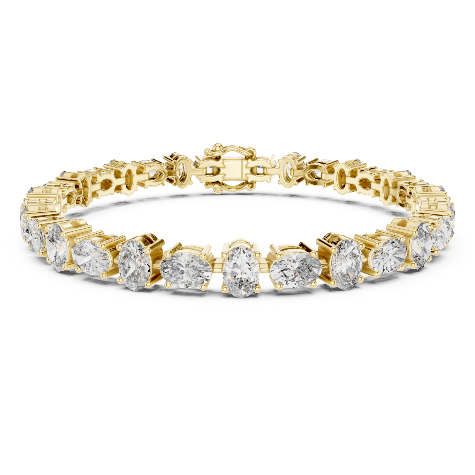 Gold Radiant Elegance Bracelet Right View