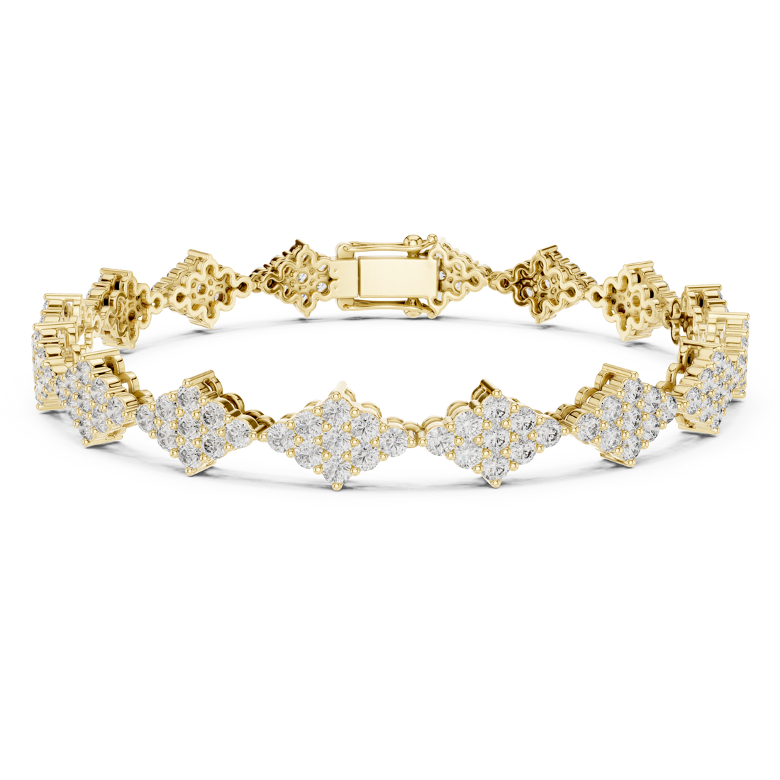 Gold Celestial Blossom Harmony Flexi Bracelet Right View