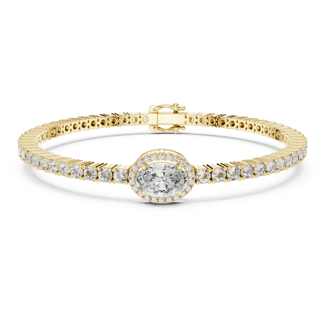 Gold Opulent Whisper Radiance Signature Flex Bracelet Right View