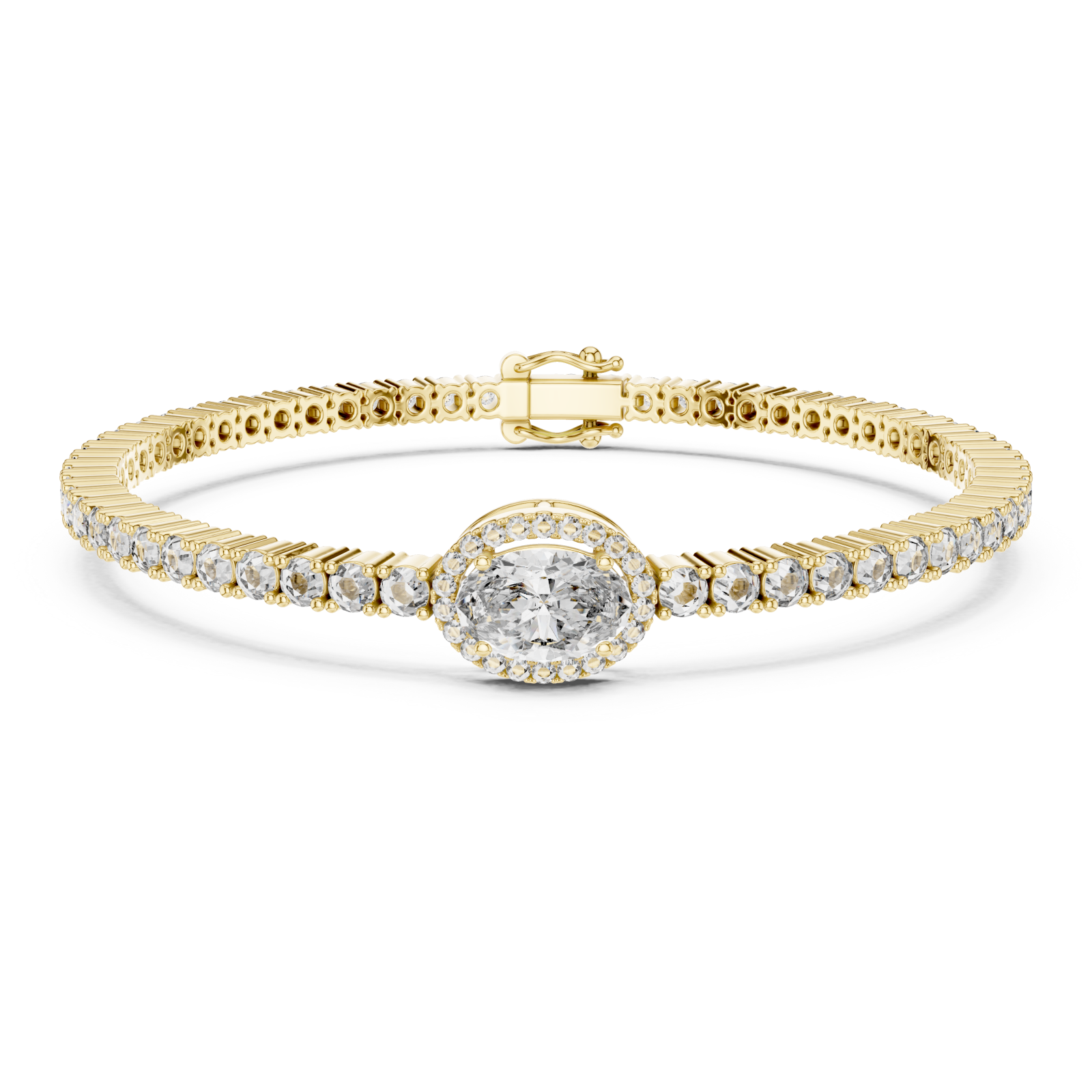 Gold Opulent Whisper Radiance Signature Flex Bracelet Right View
