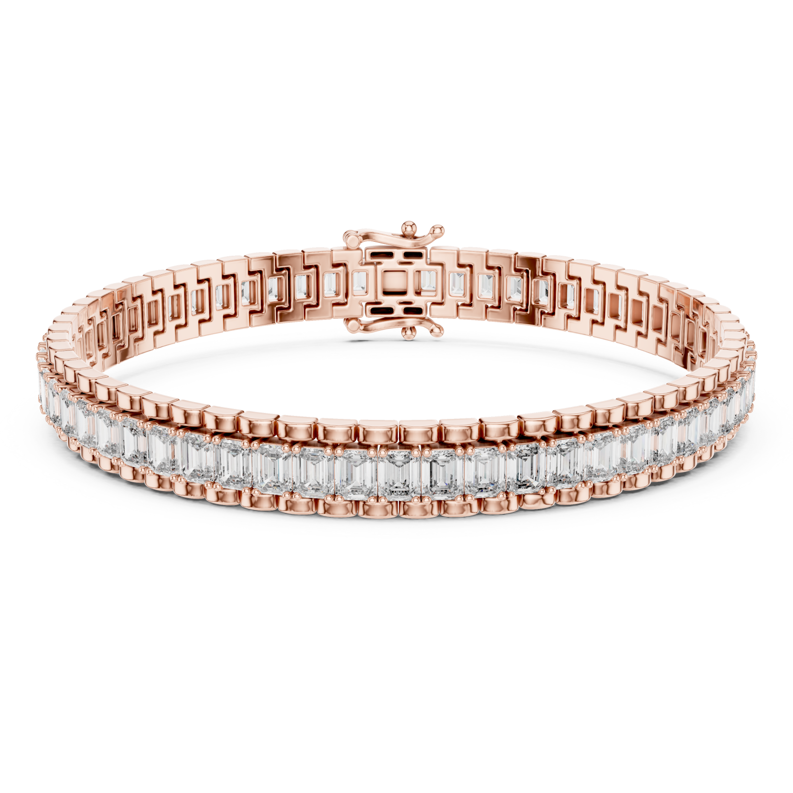  Rose Gold Opal Lace Signature Bracelet Right View
