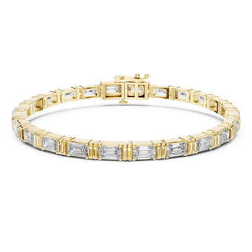 Gold Infinite Elegance Signature Statement Link Bracelet Right View