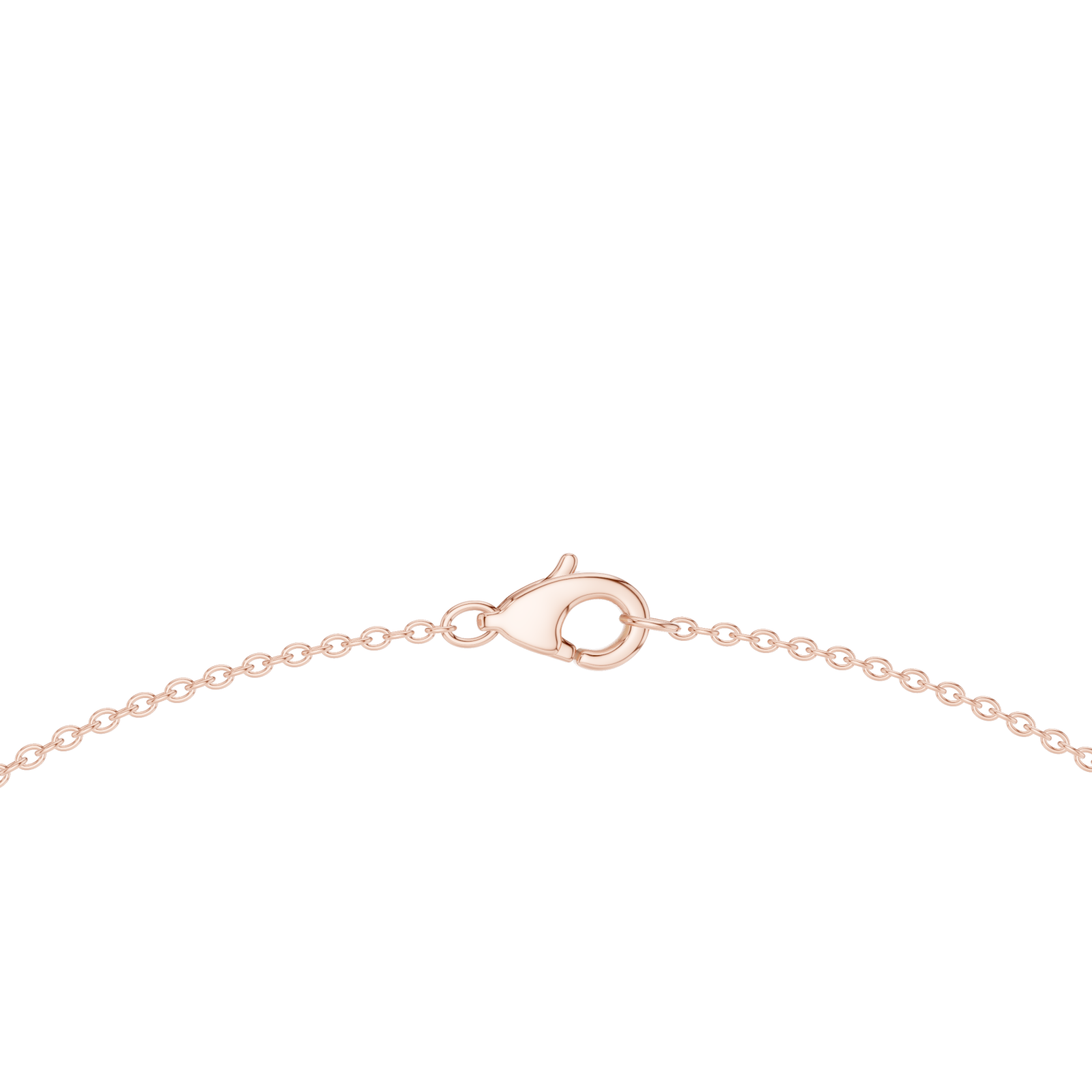  Rose Gold Refined Solstice Glow Collar Necklace Front View