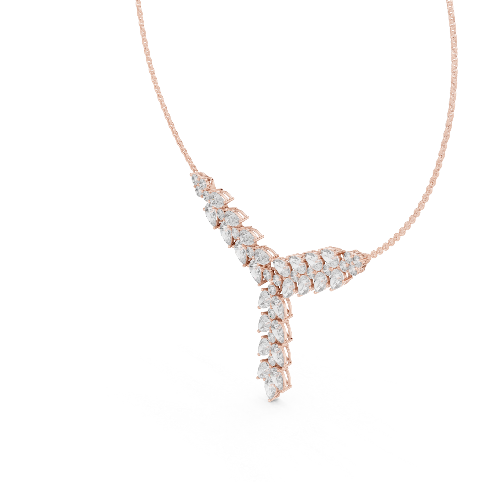  Rose Gold Velvet Blossom Embrace Right View