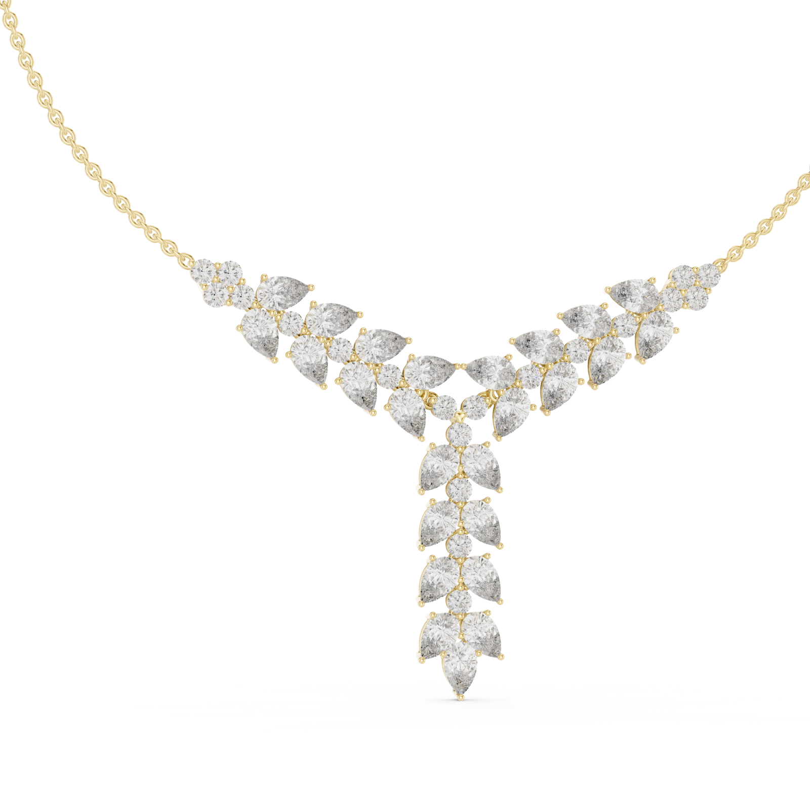  Gold Velvet Blossom Embrace Left View