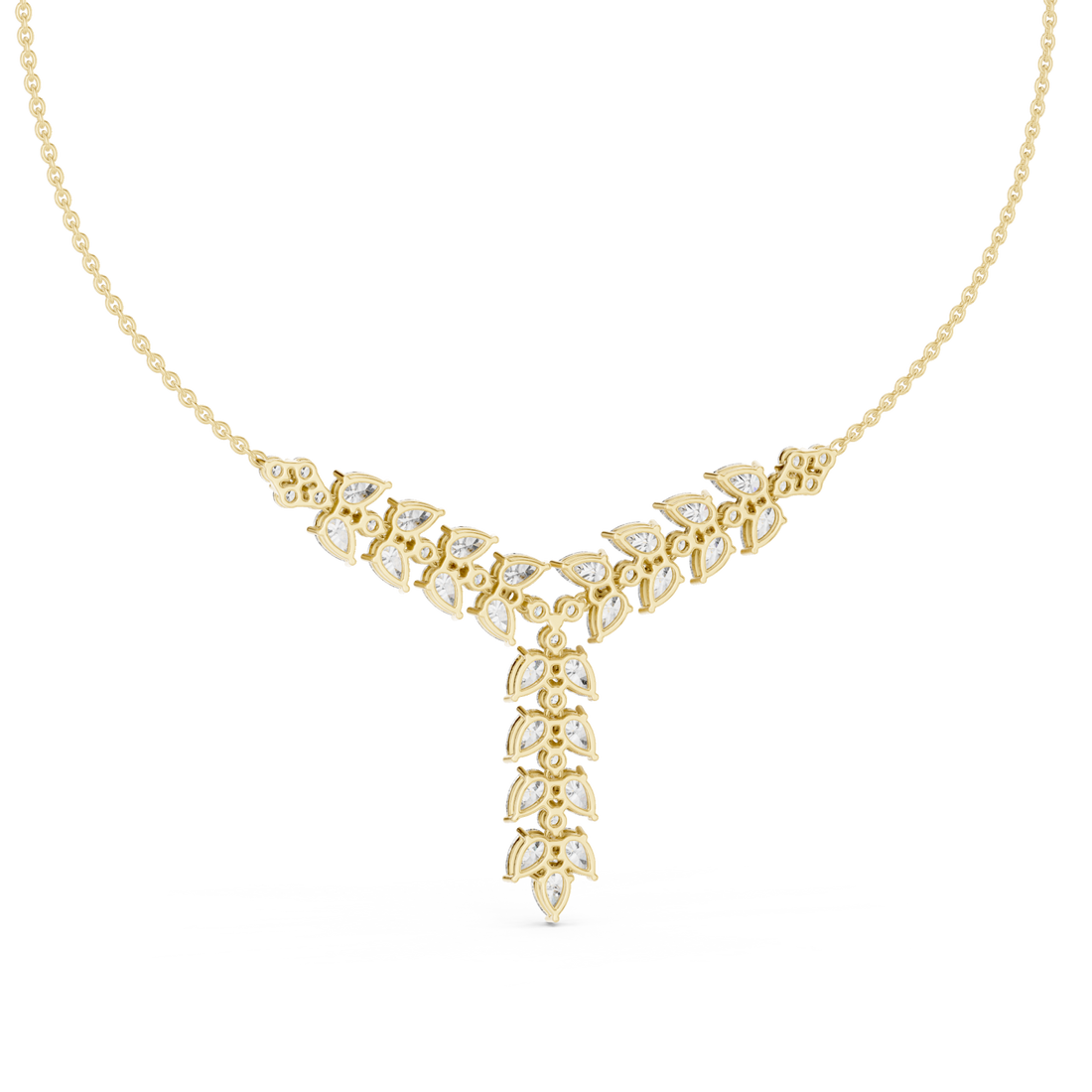 Gold Velvet Blossom Embrace Right View