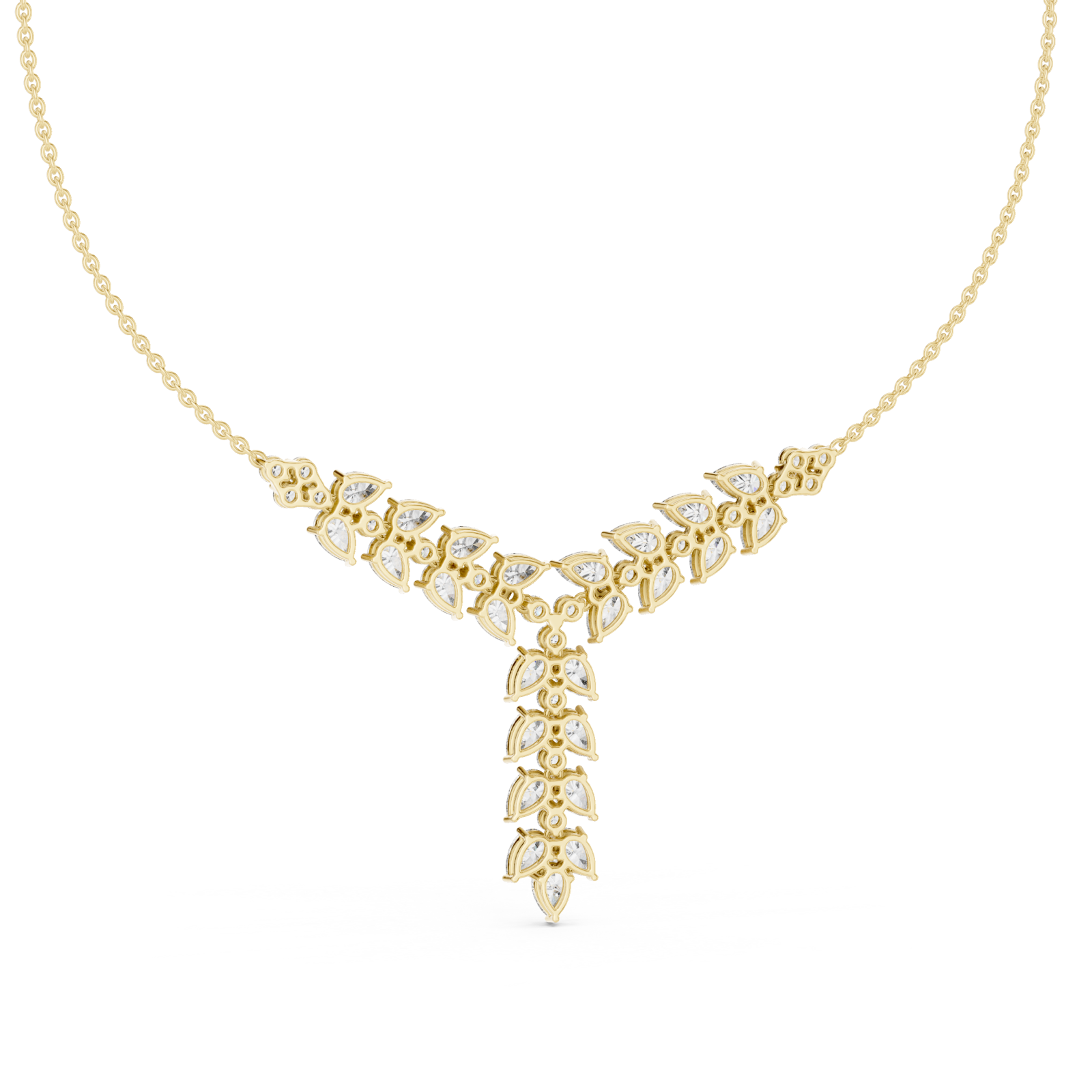  Gold Velvet Blossom Embrace Front View