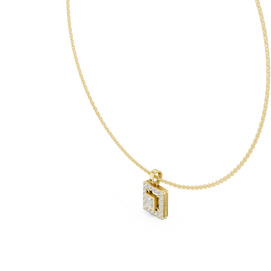 Gold Majestic Harmony Chain Necklace Right View