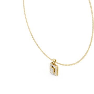 Gold Majestic Harmony Chain Necklace Right View