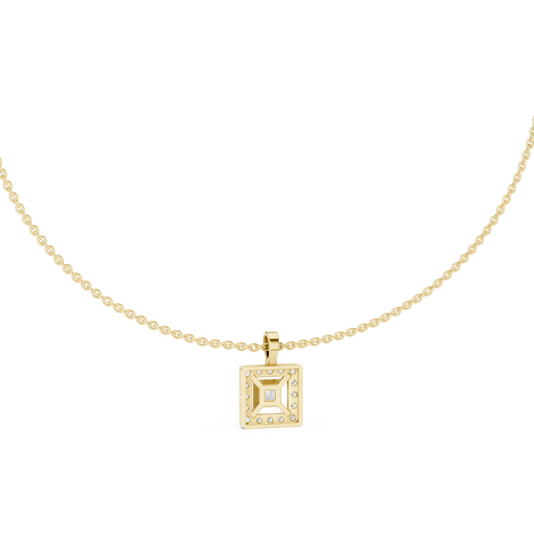Gold Majestic Harmony Chain Necklace Right View