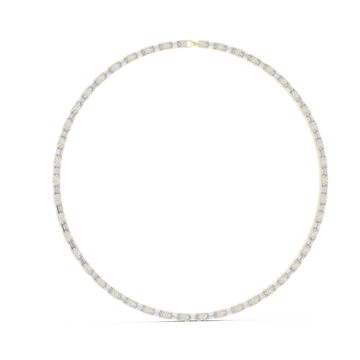  Gold Eternal Subtle Radiance Chain Necklace Left View