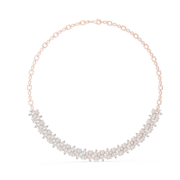  Rose Gold Celestial Garland Collar Left View