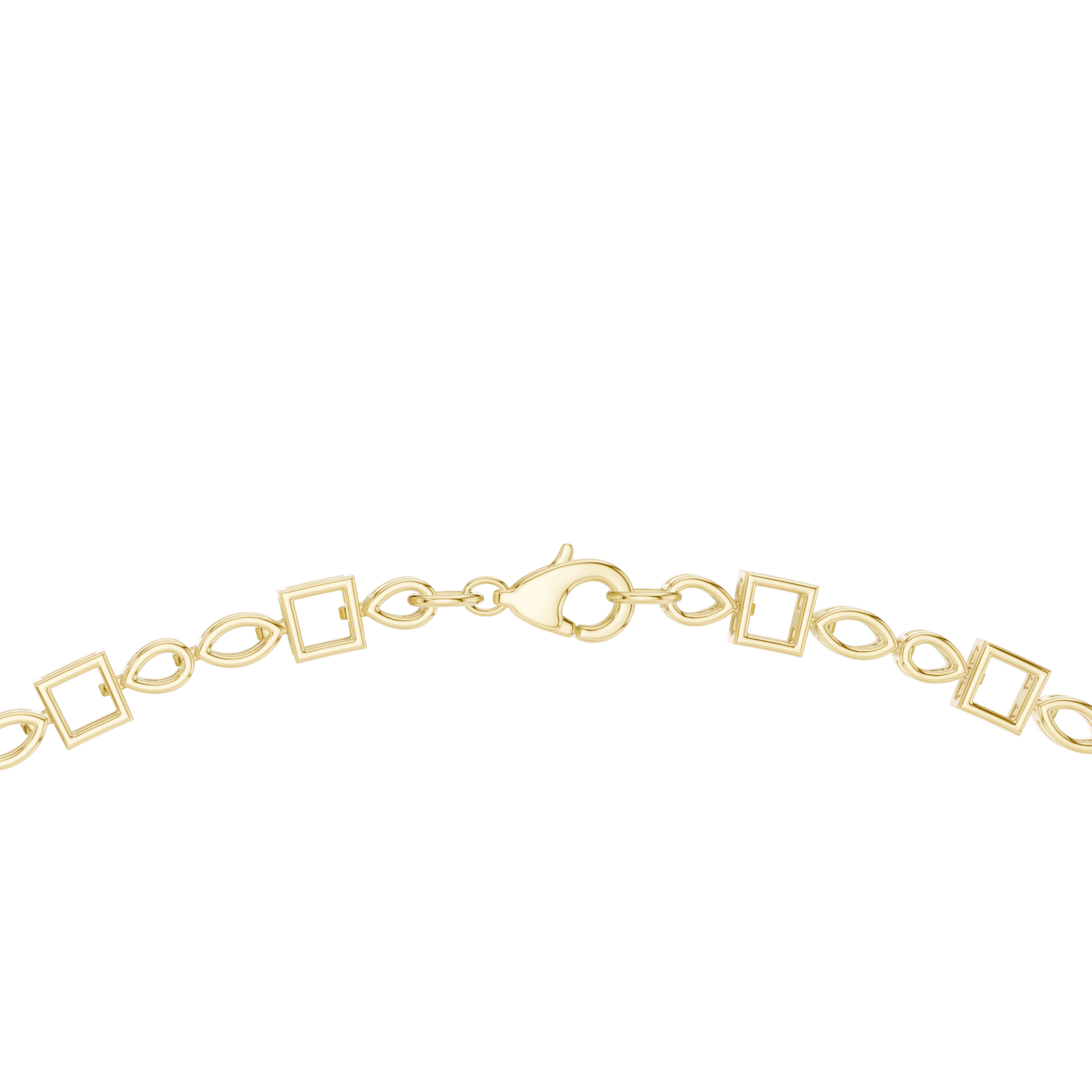  Gold Celestial Garland Collar Front View