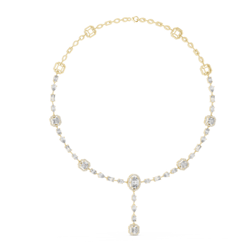  Gold Celestial Glow Classic Y Necklace Left View