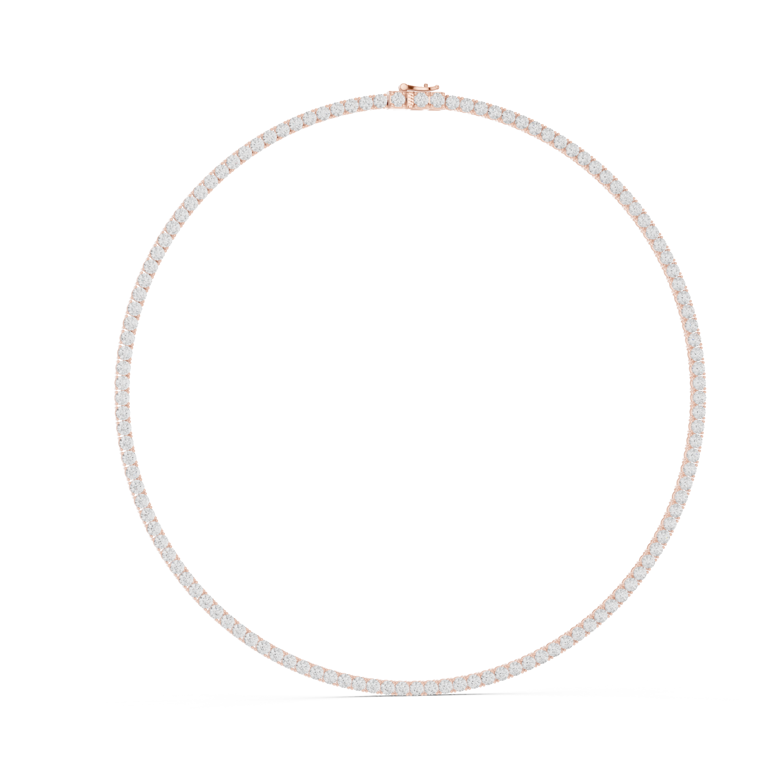  Rose Gold Celestial Harmony Choker Necklace Left View