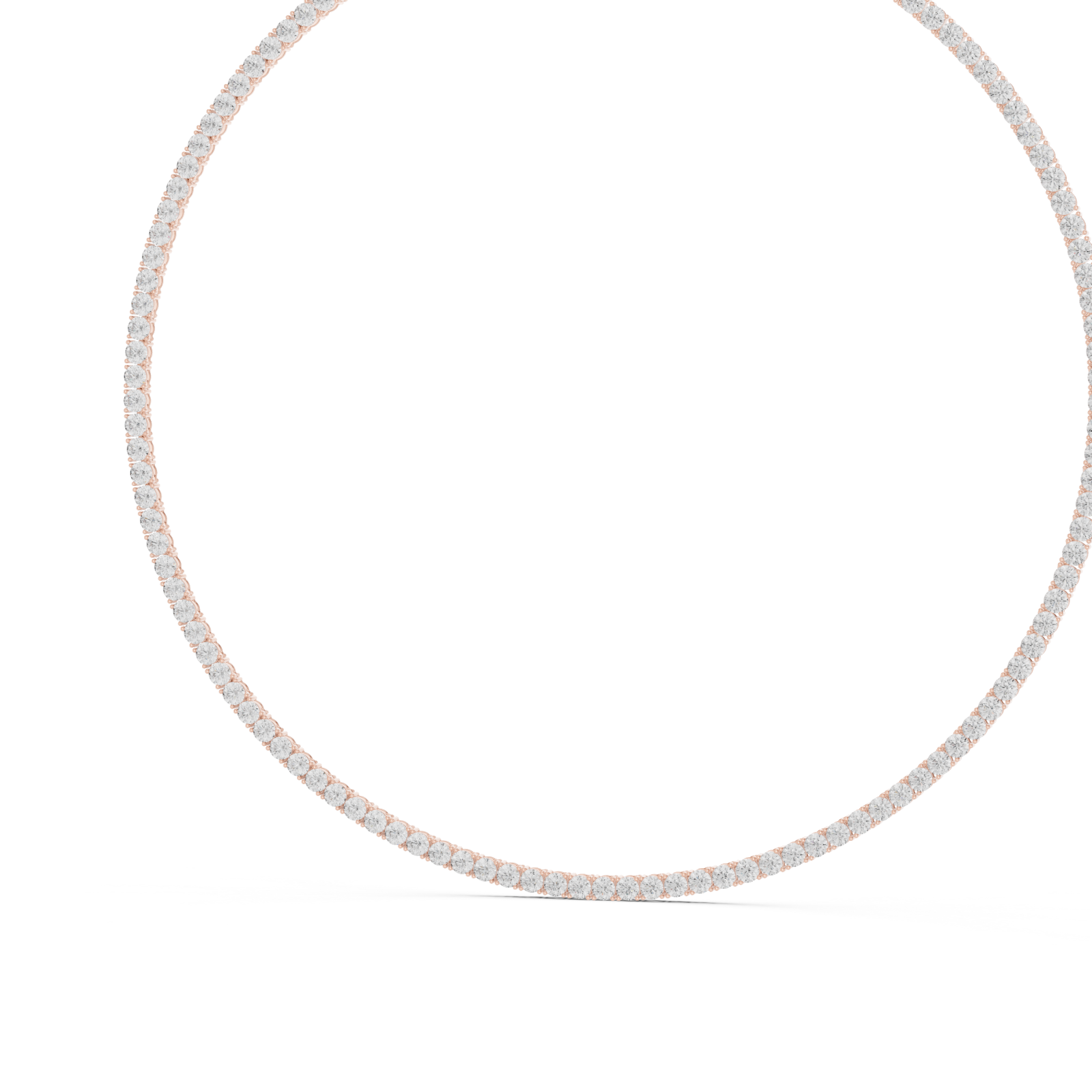 Rose Gold Celestial Harmony Choker Necklace Right View