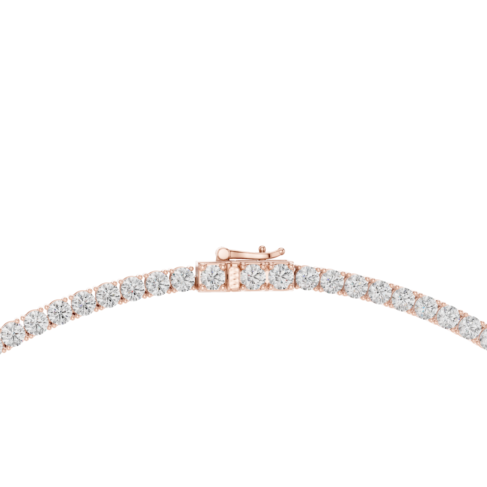  Rose Gold Celestial Harmony Choker Necklace Front View