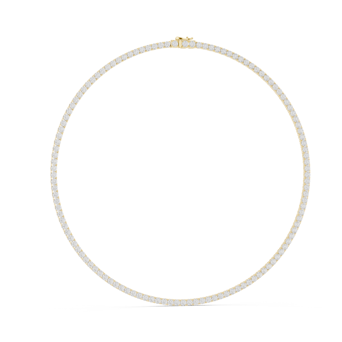  Gold Celestial Harmony Choker Necklace Left View