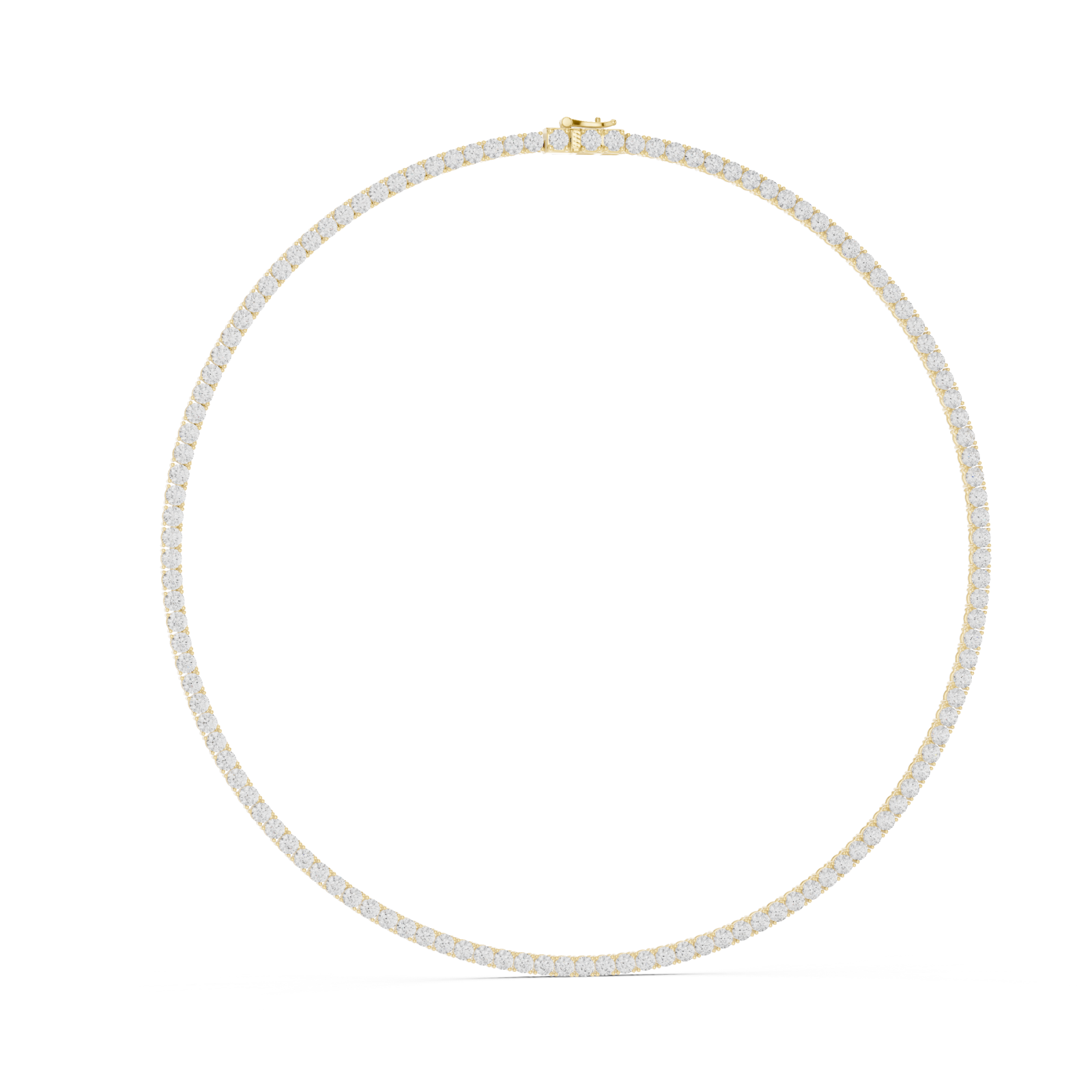  Gold Celestial Harmony Choker Necklace Left View