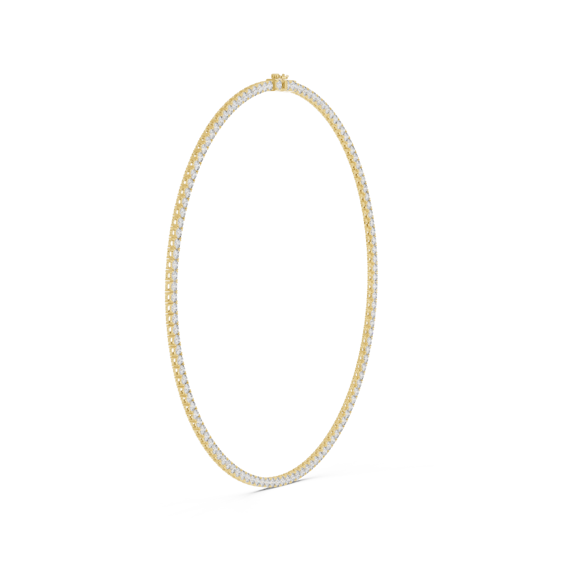  Gold Celestial Harmony Choker Necklace Left View