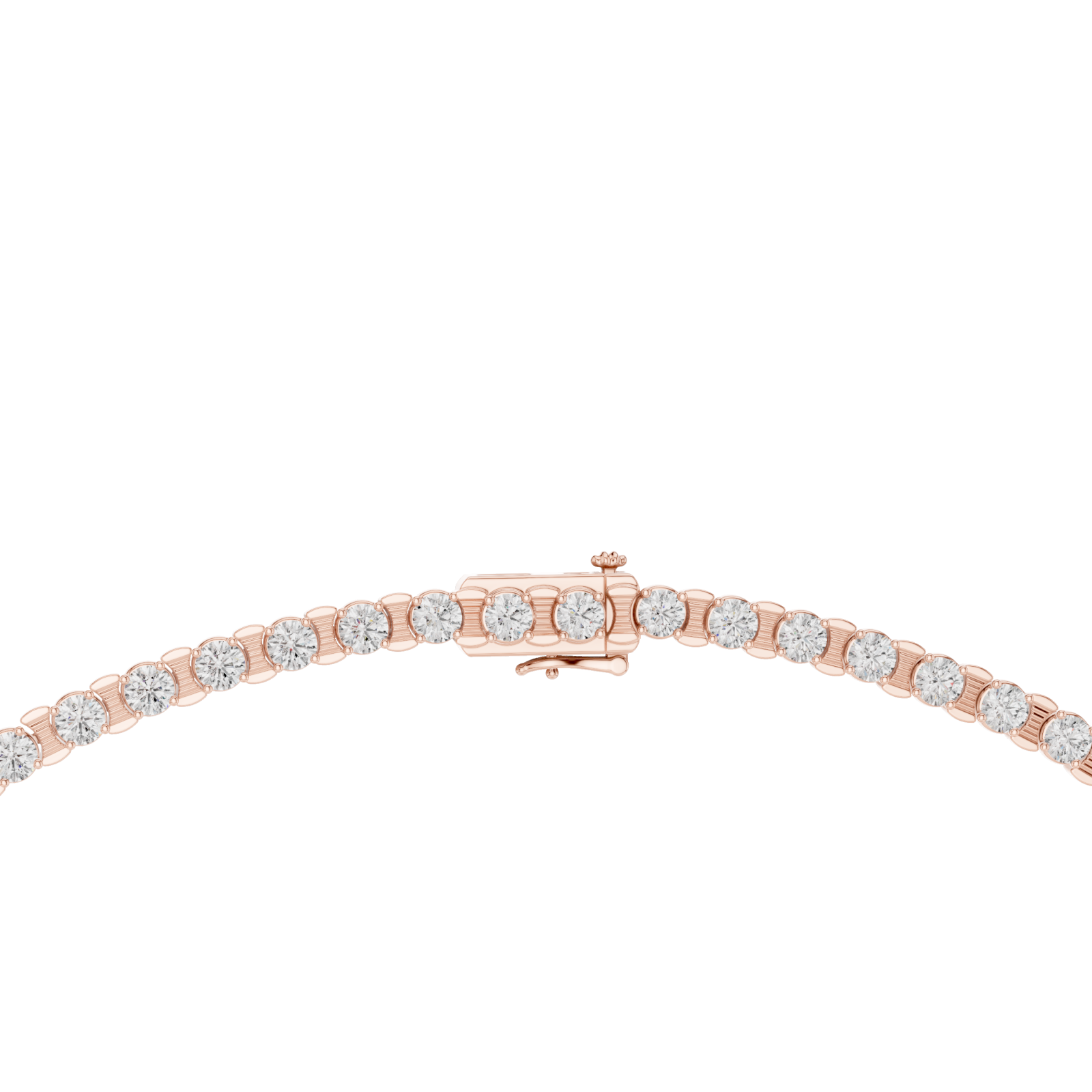  Rose Gold Harmony Luxe Chain Front View