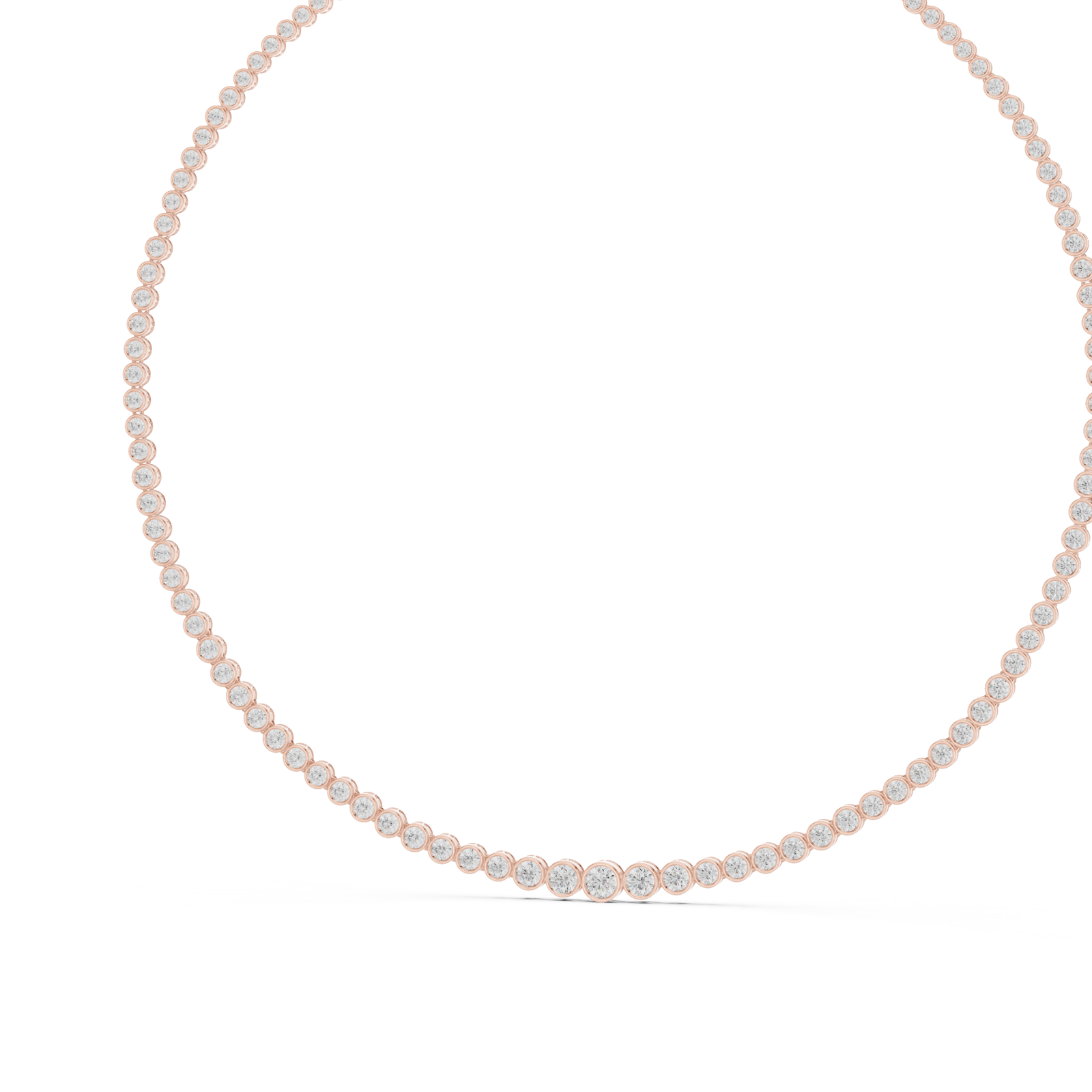  Rose Gold Celestial Glow Classic Neck Chain Right View