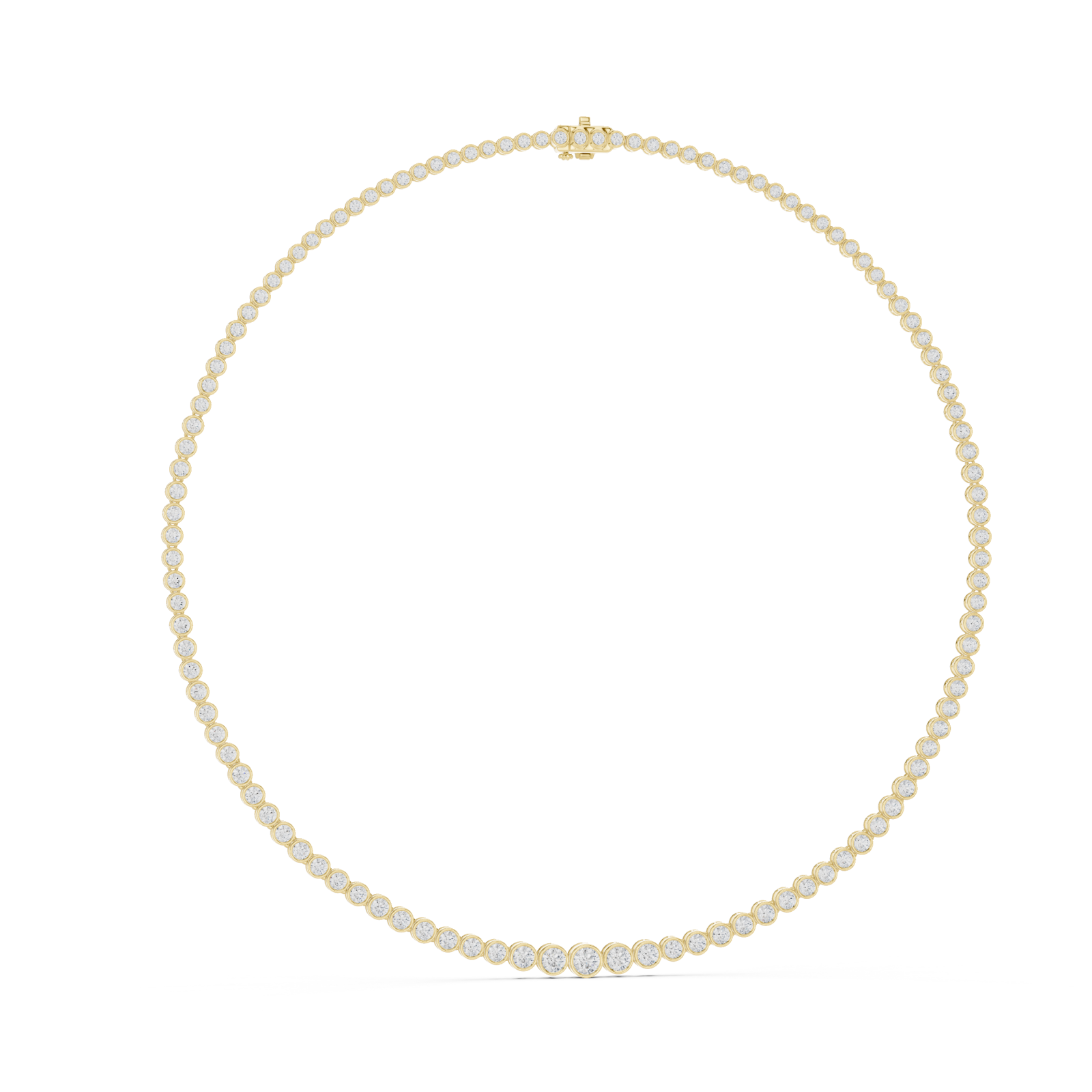  Gold Celestial Glow Classic Neck Chain Left View