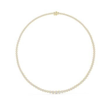  Gold Celestial Glow Classic Neck Chain Left View