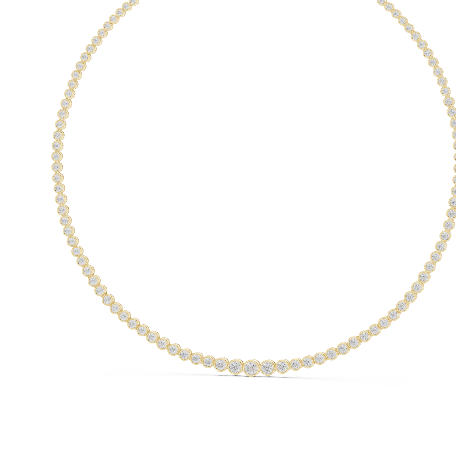 Gold Celestial Glow Classic Neck Chain Right View