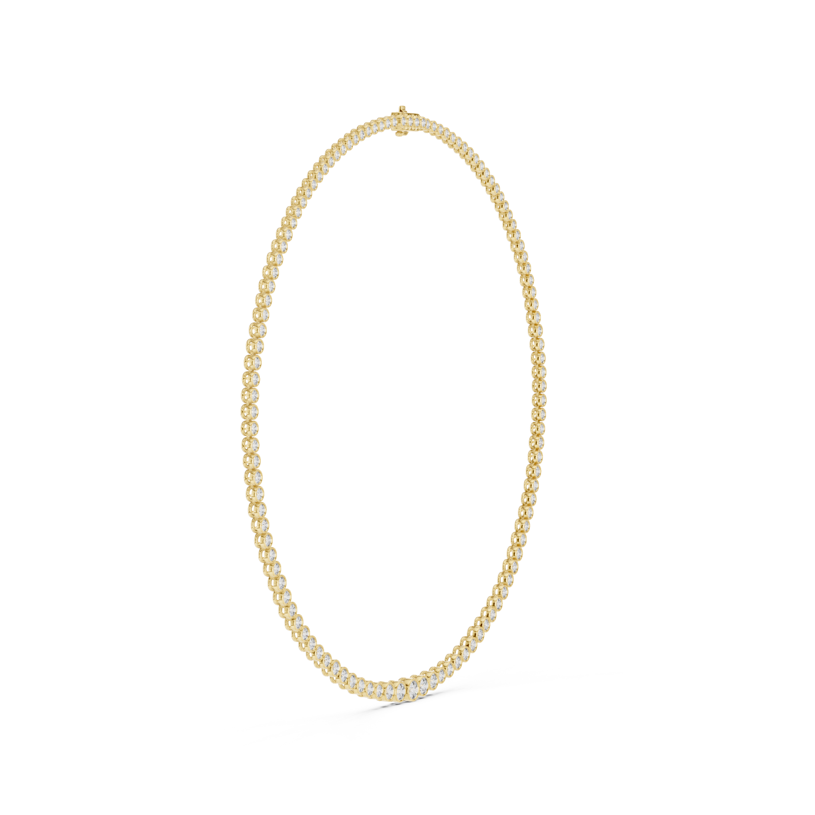  Gold Celestial Glow Classic Neck Chain Side View