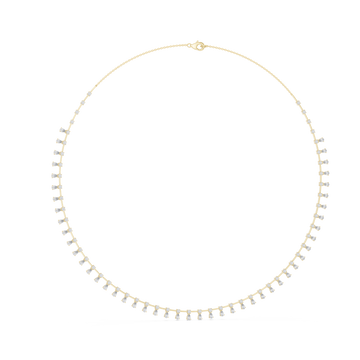  Gold Whispering Halo Flair Necklace Left View